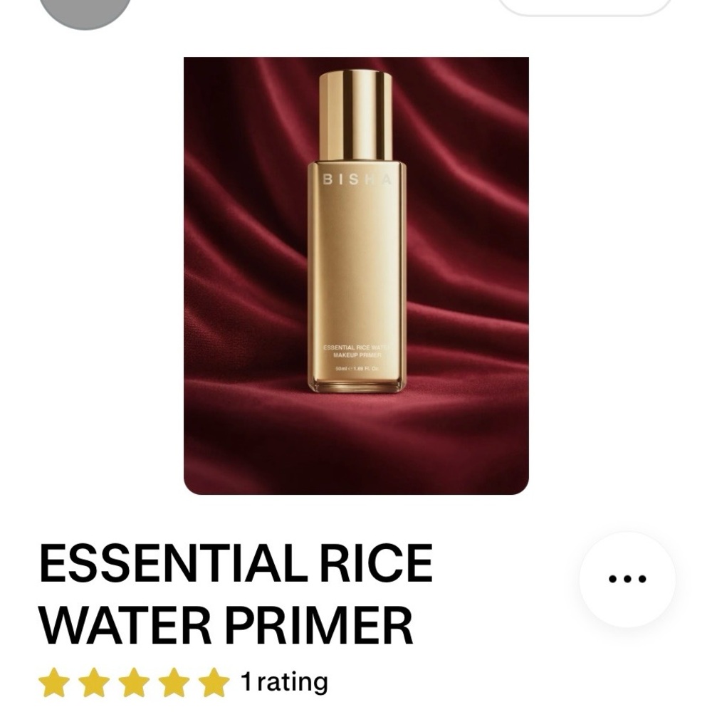 BISHA Essential Rice Water Primer - Luxurious Gold